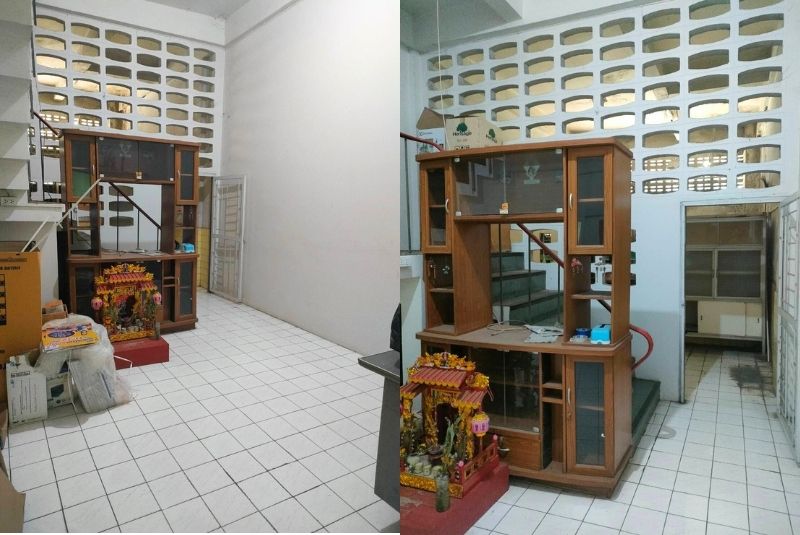 ขายอาคารพาณิชย์ 3 ชั้น ถนนพระแท่นตำบลท่าเรือ อำเภอท่ามะกาจังหวัดกาญจนบุรี ติดถนน 6 เลน ภาพห้องโถง